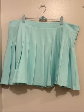 My Violet Claire Pleated Skirt in Mint